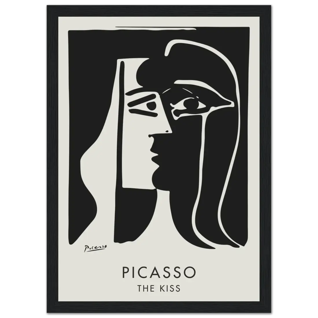 Pablo Picasso the Kiss artwork poster-2