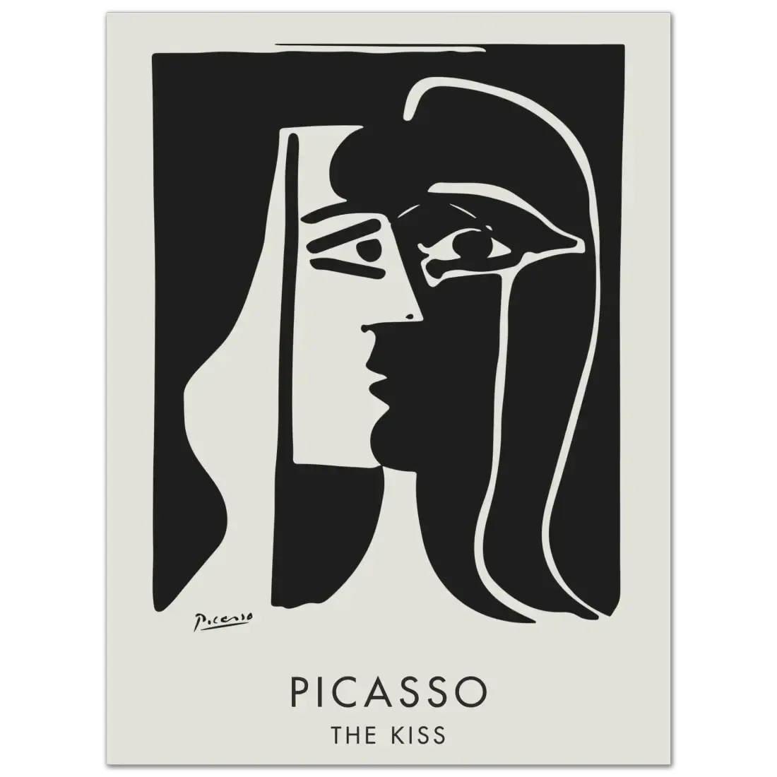 Pablo Picasso the Kiss artwork poster-5