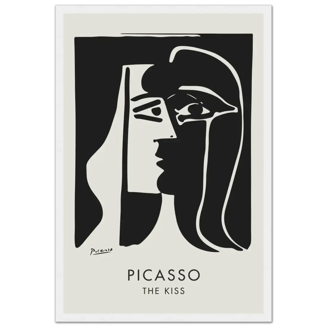 Pablo Picasso the Kiss artwork poster-9