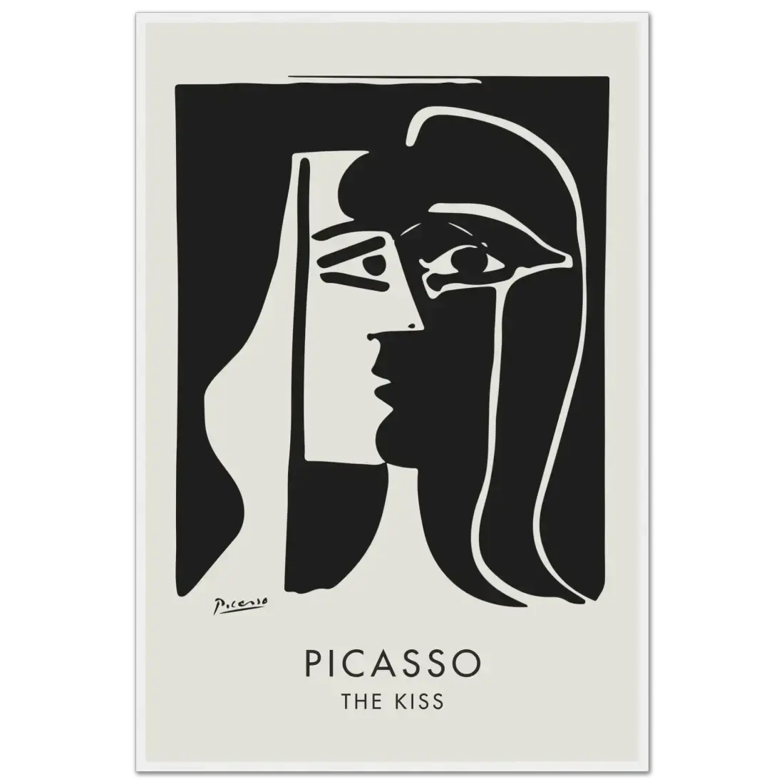Pablo Picasso the Kiss artwork poster-13