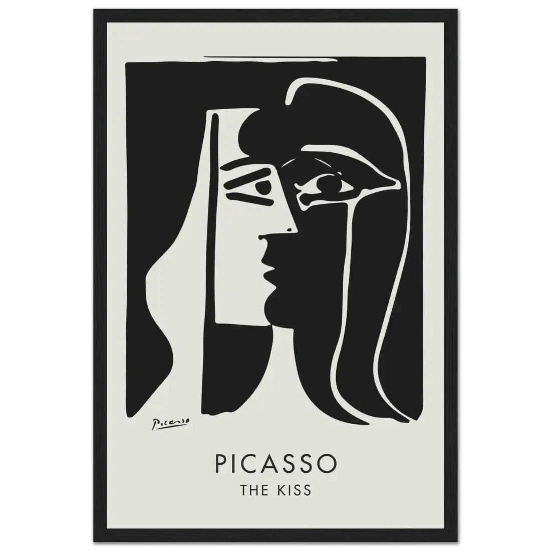 Pablo Picasso the Kiss artwork poster-3