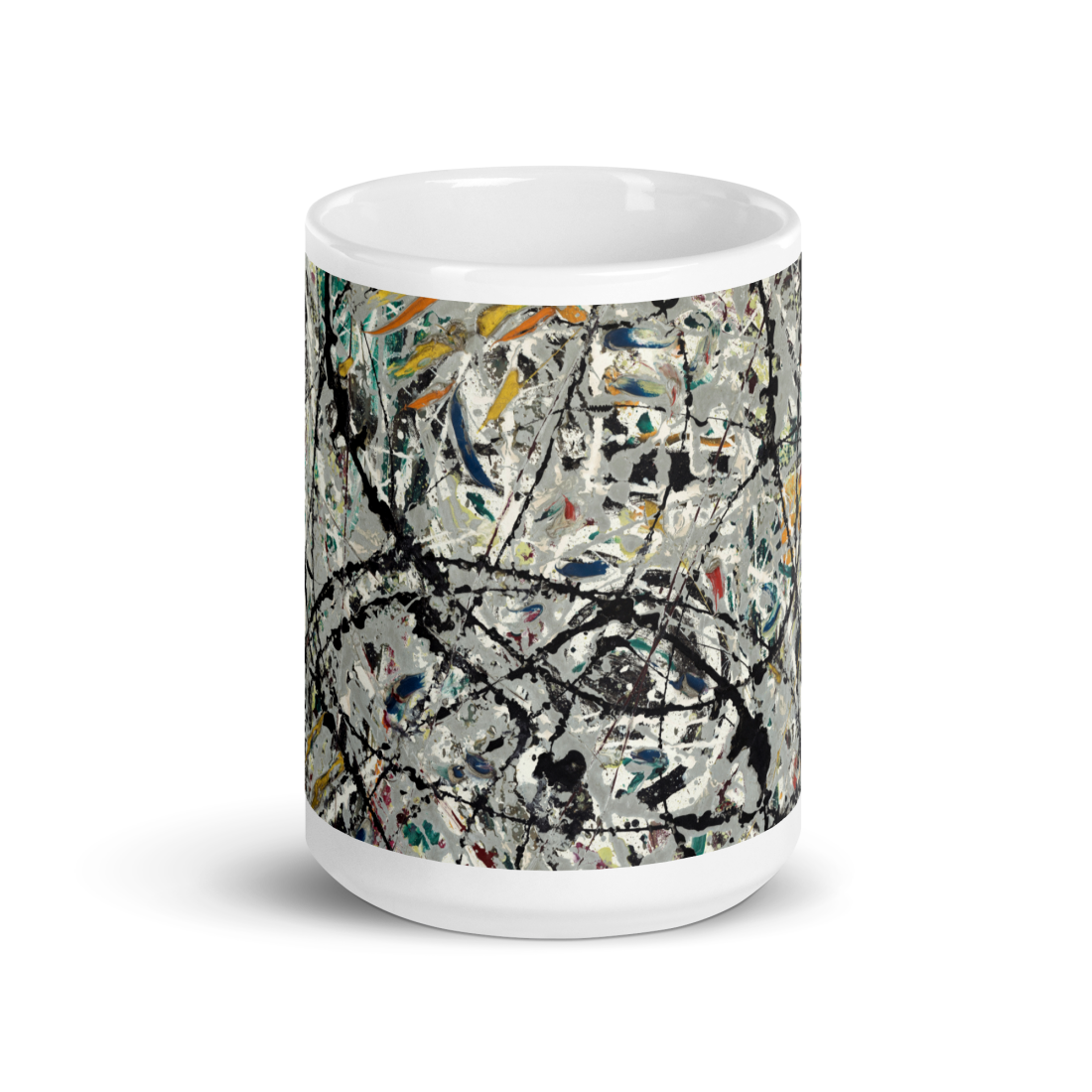 Pollock - Watery Paths 1947 Artwork Mug by Art-O-Rama Shop