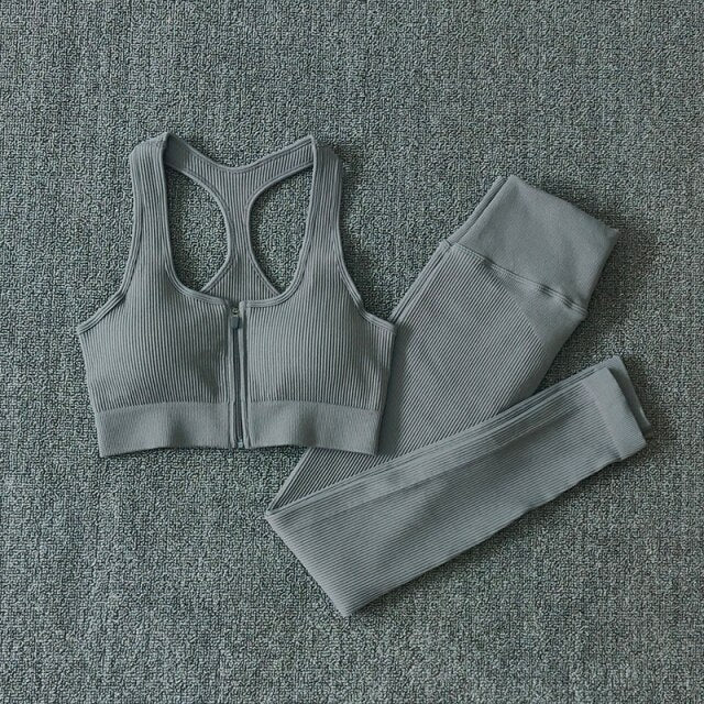 Women Fitness Yoga Sets Seamless Sports Suits Workout Clothes Sports Bra Gym Leggings Sports Wear Gym Clothing Sportswear-9