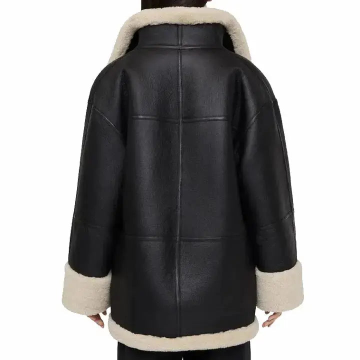 Women’s RAF Sheepskin Aviator Jacket-2