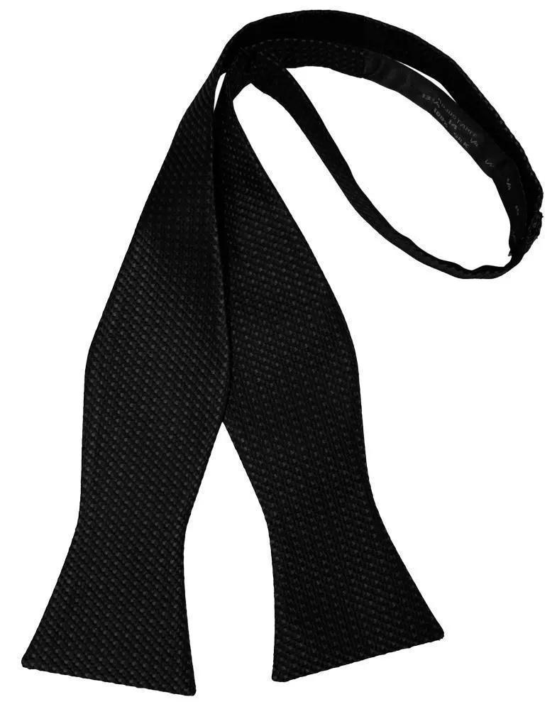 Silk Weave Bow Tie - Self Tie by Tux-USA