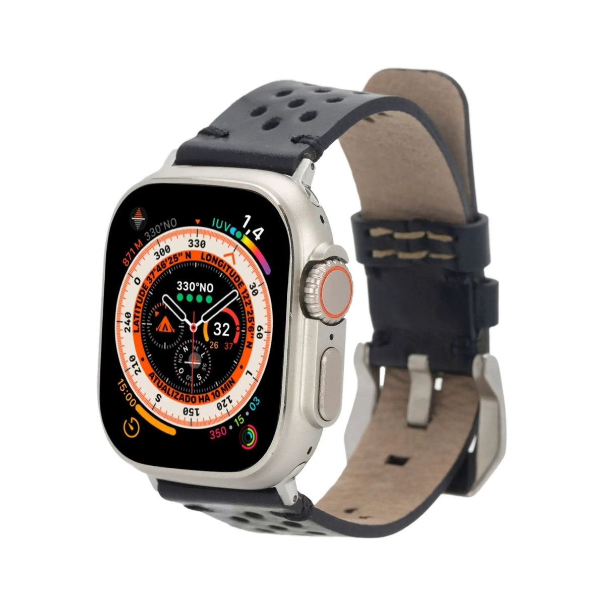 Teton Leather Bands for Apple Watch 9, Ultra 2 and SE by TORONATA