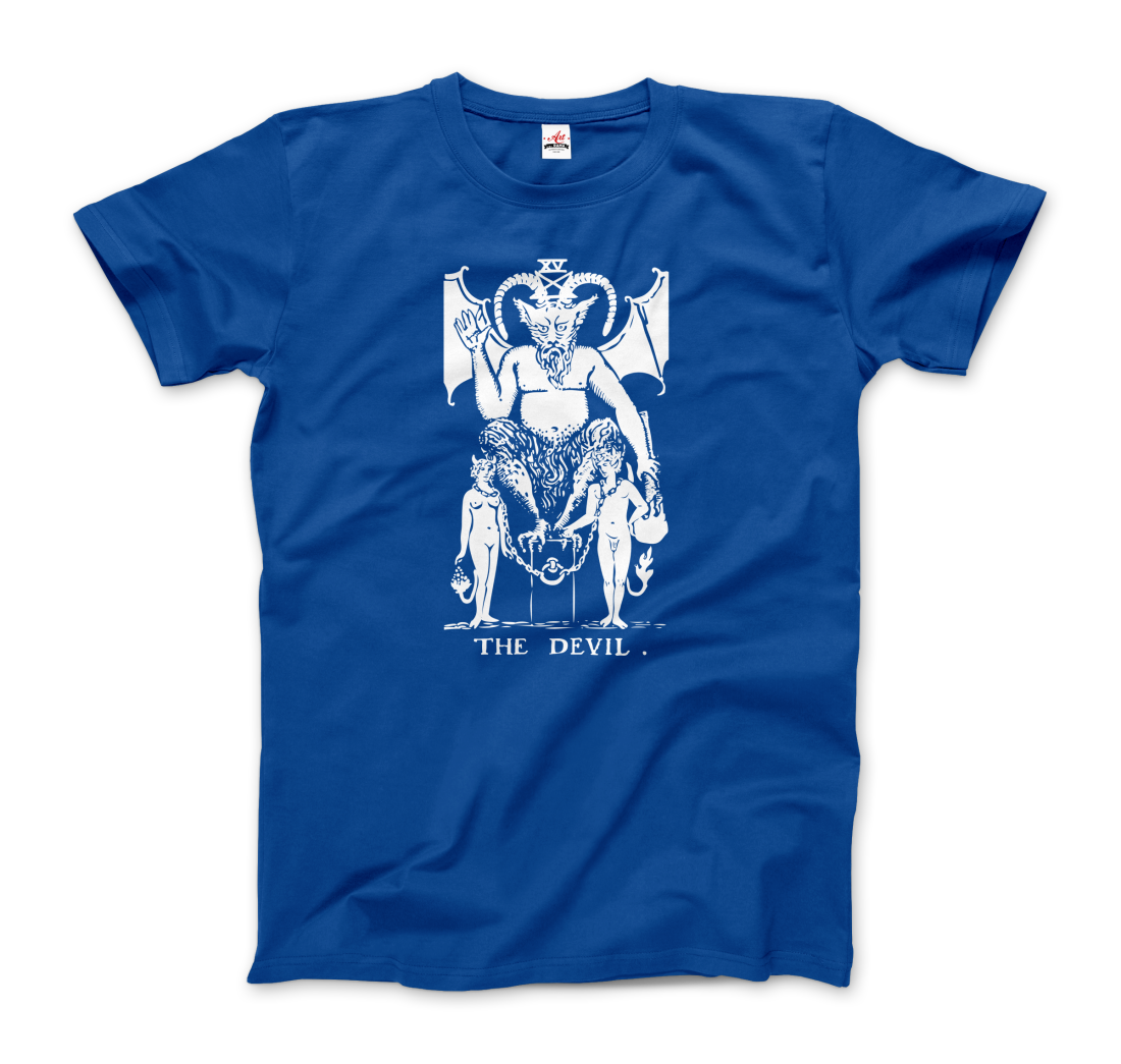 The Devil Tarot Card Design t-shirt by Art-O-Rama Shop