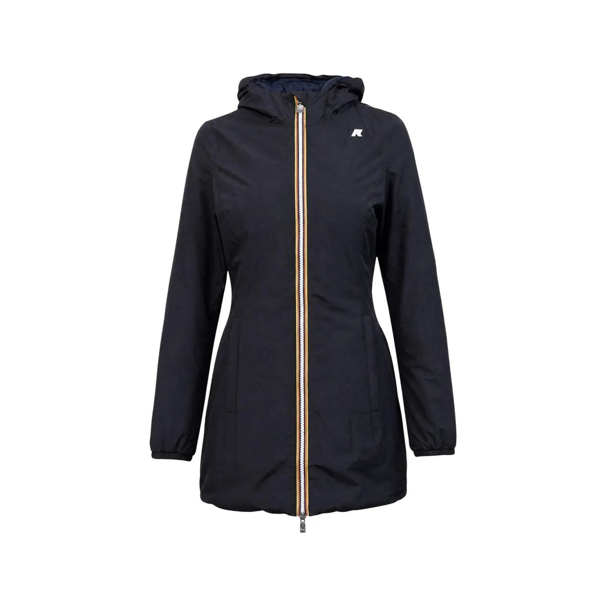 K-Way Women's Denise Black Hooded Jacket