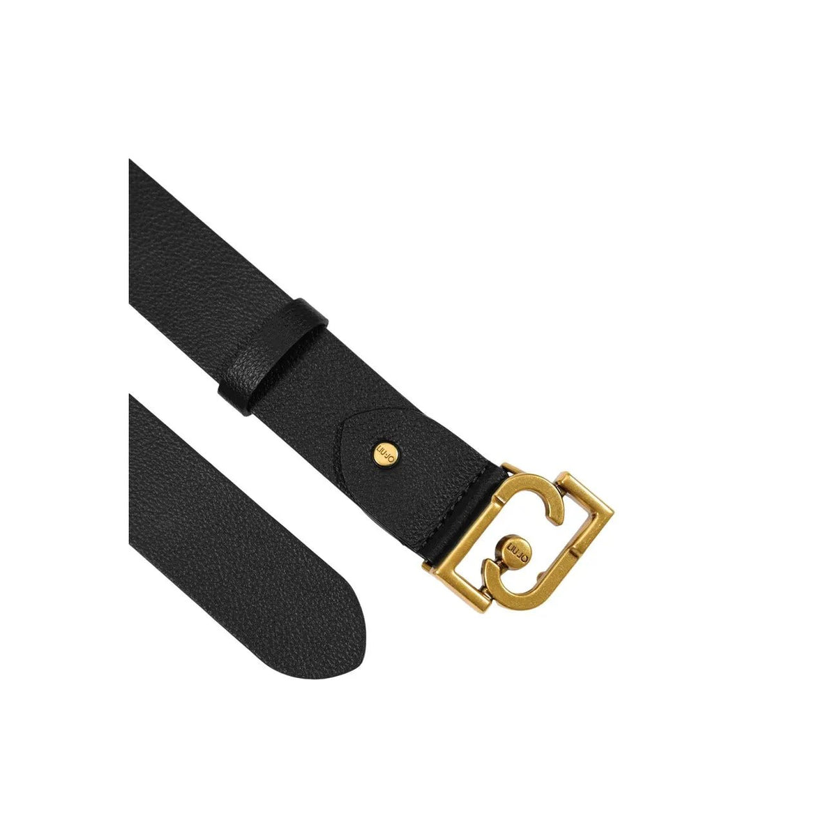 Liu Jo Women's Hips Black Faux Leather Belt