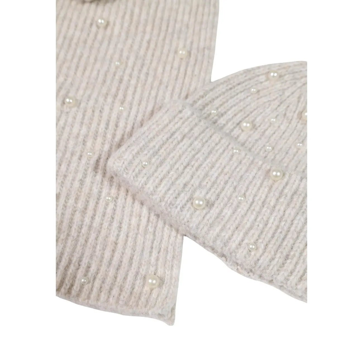 Pieces Women's Annabel Grey Hood and Scarf Gift Set
