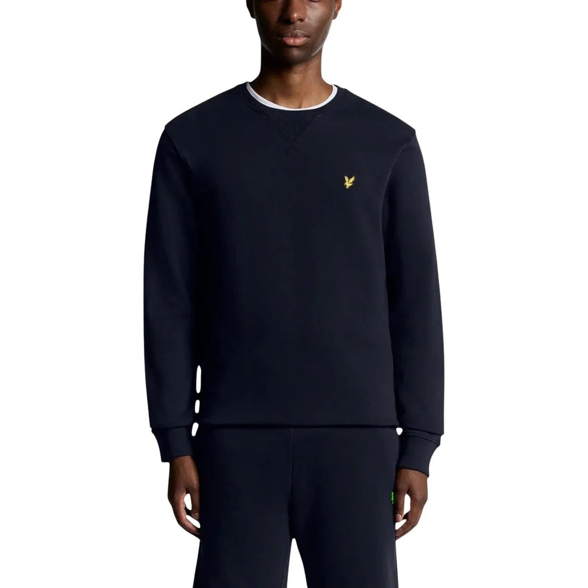 Lyle & Scott Men's Brown Brushed Back Cotton Sweatshirt
