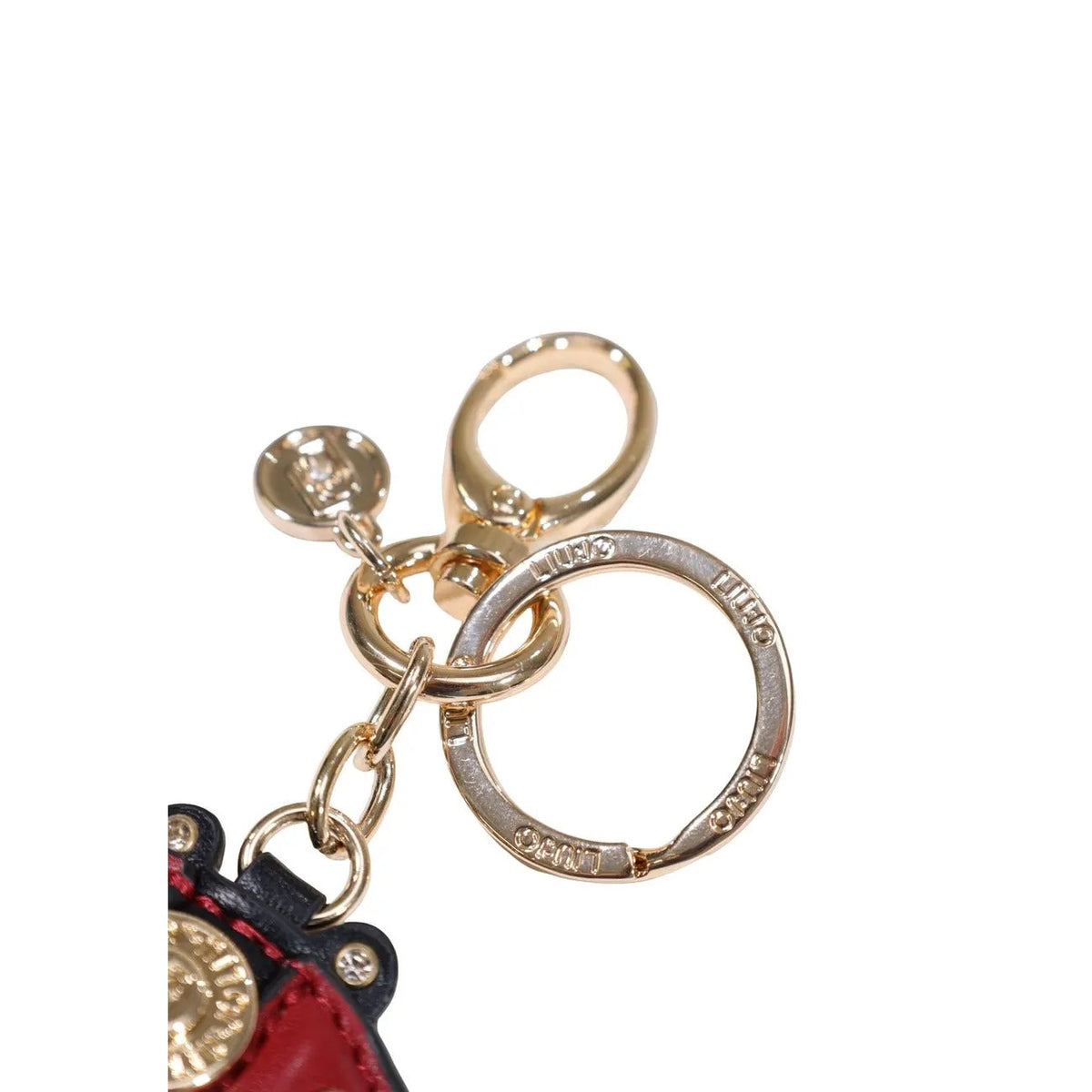 Liu Jo Women's Ladybug Red Faux Leather Key Ring