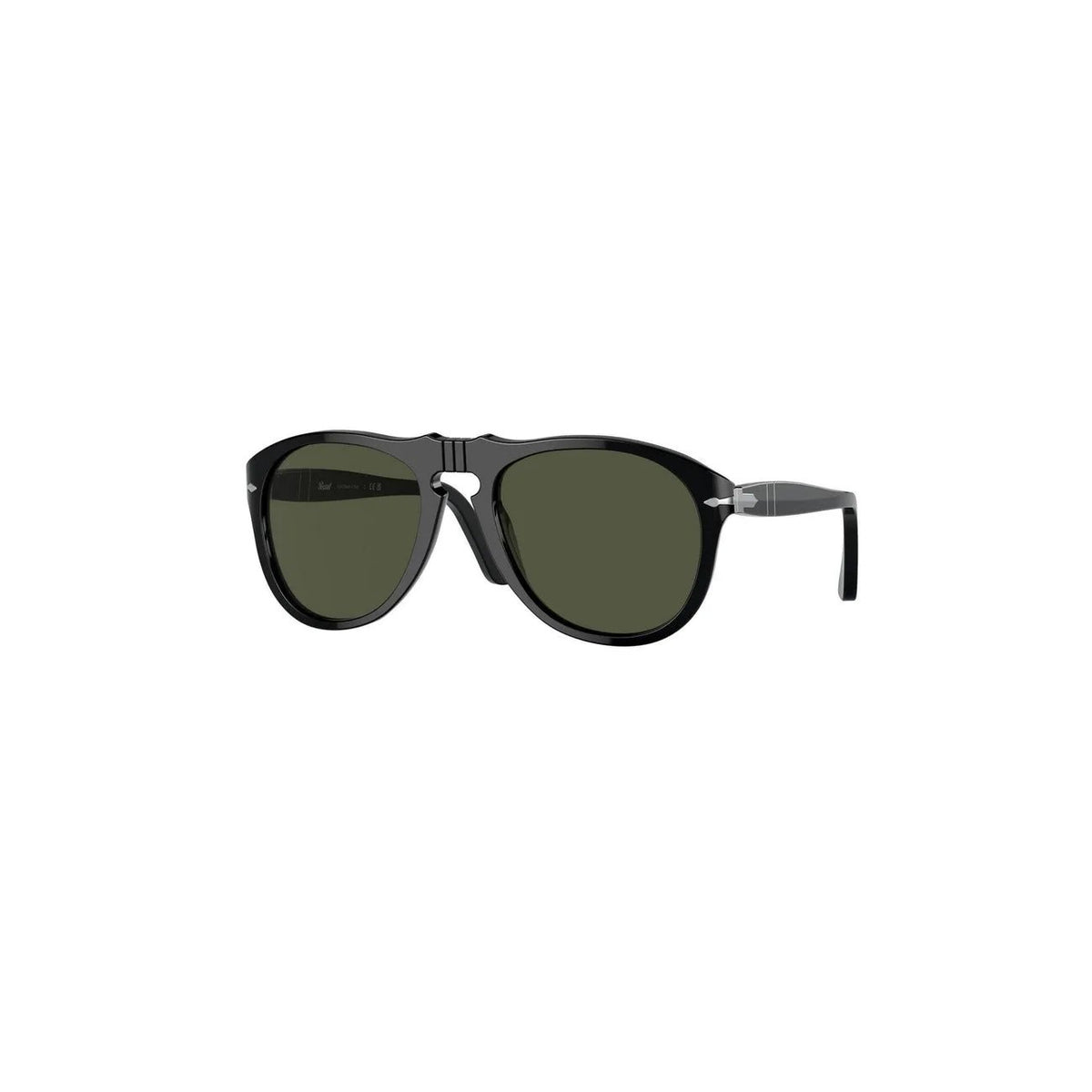 Persol Men's Black Aviator Sunglasses