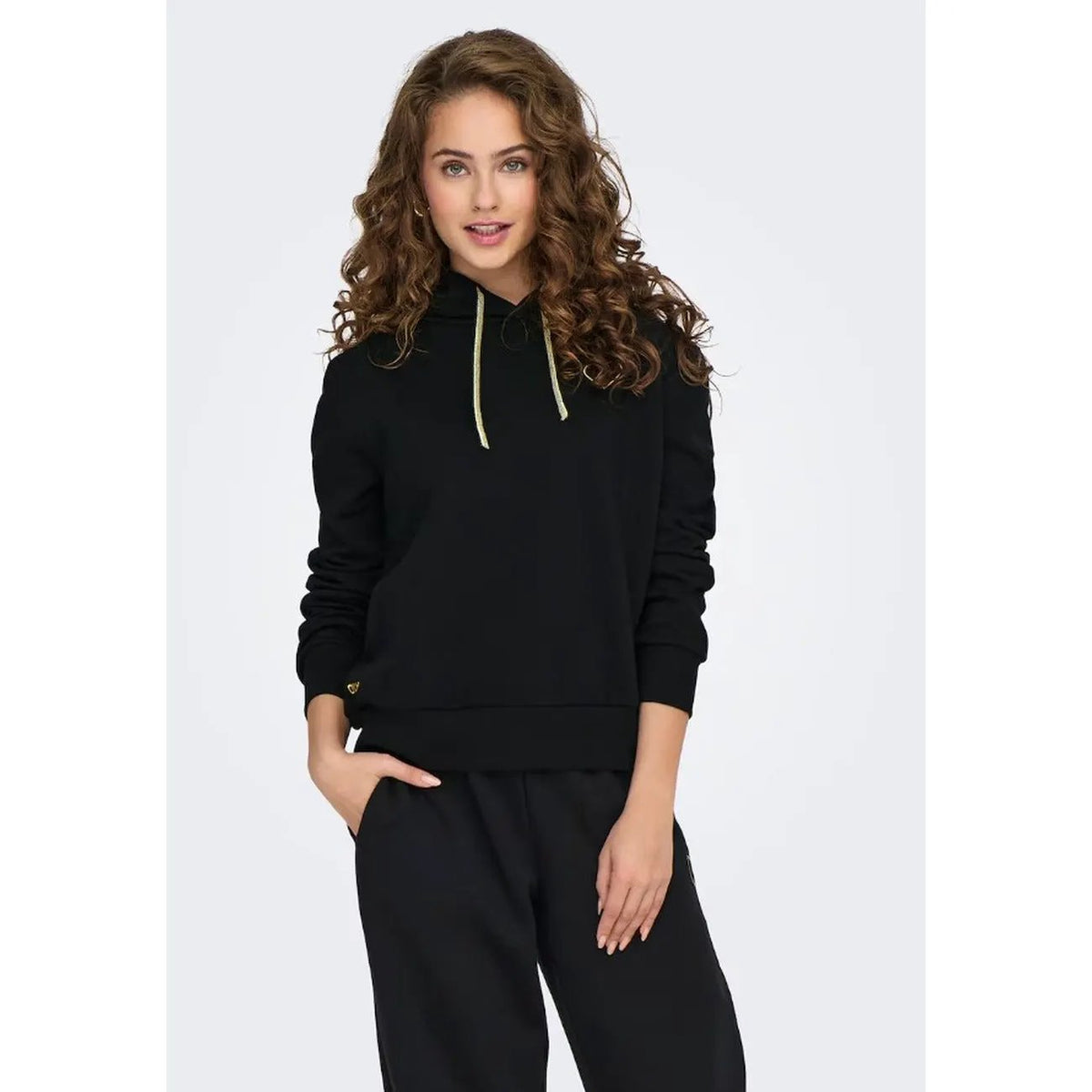 Only Women's Black Hoodie