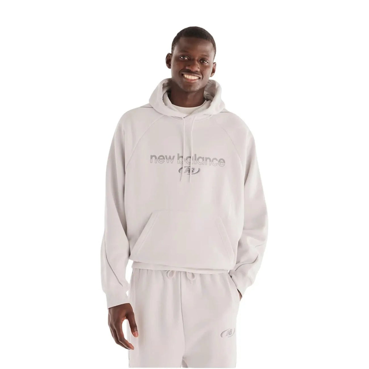 New Balance Men's Grey Hoodie
