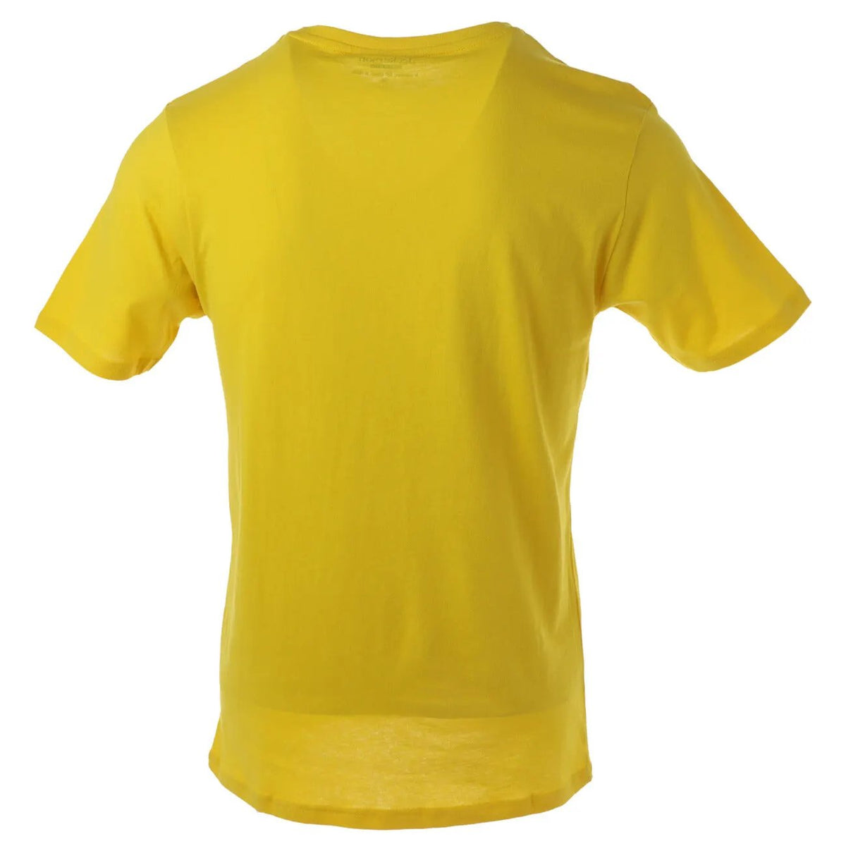 Jeckerson Men's Yellow Cotton T-Shirt