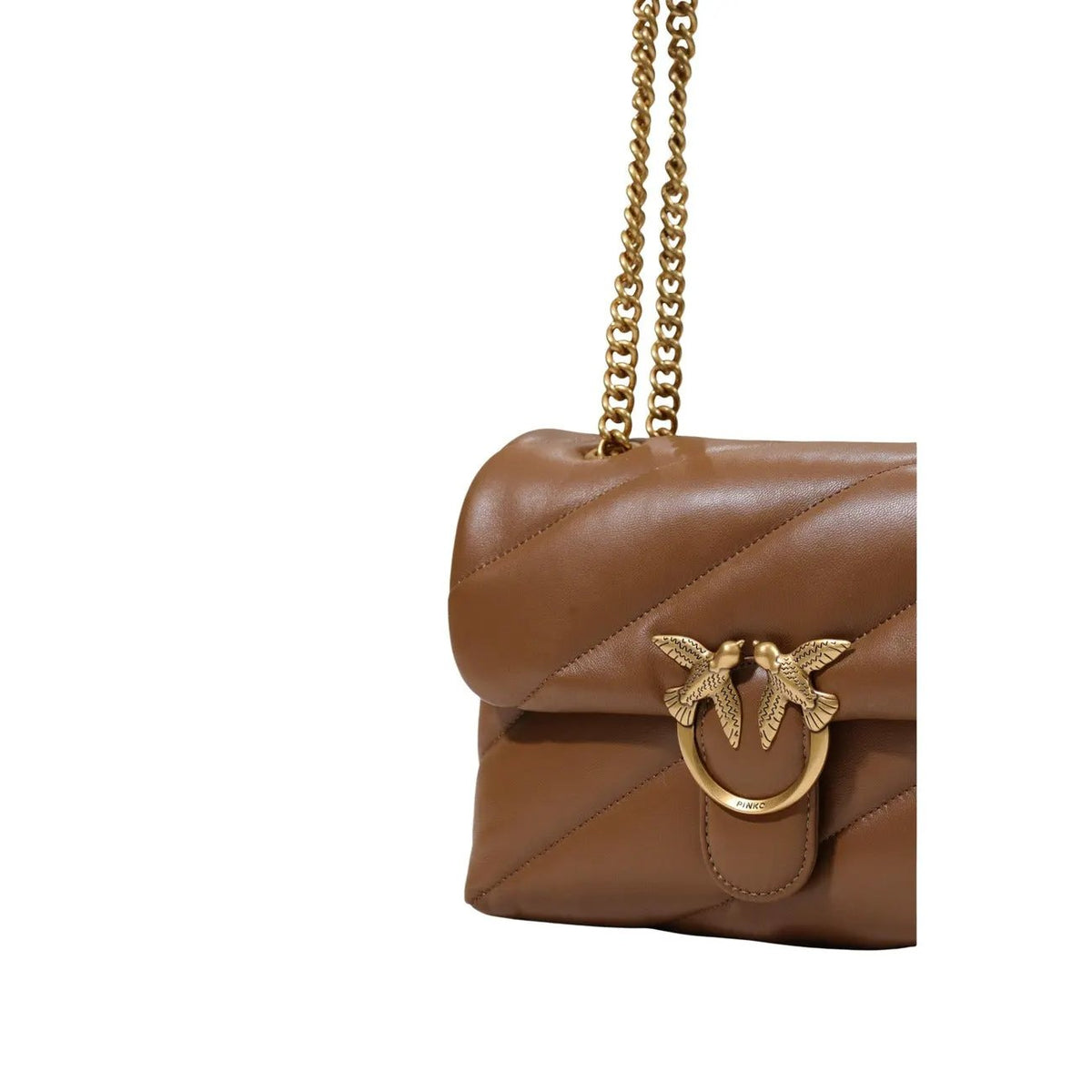 Pinko Women's Puff Leather Handbag