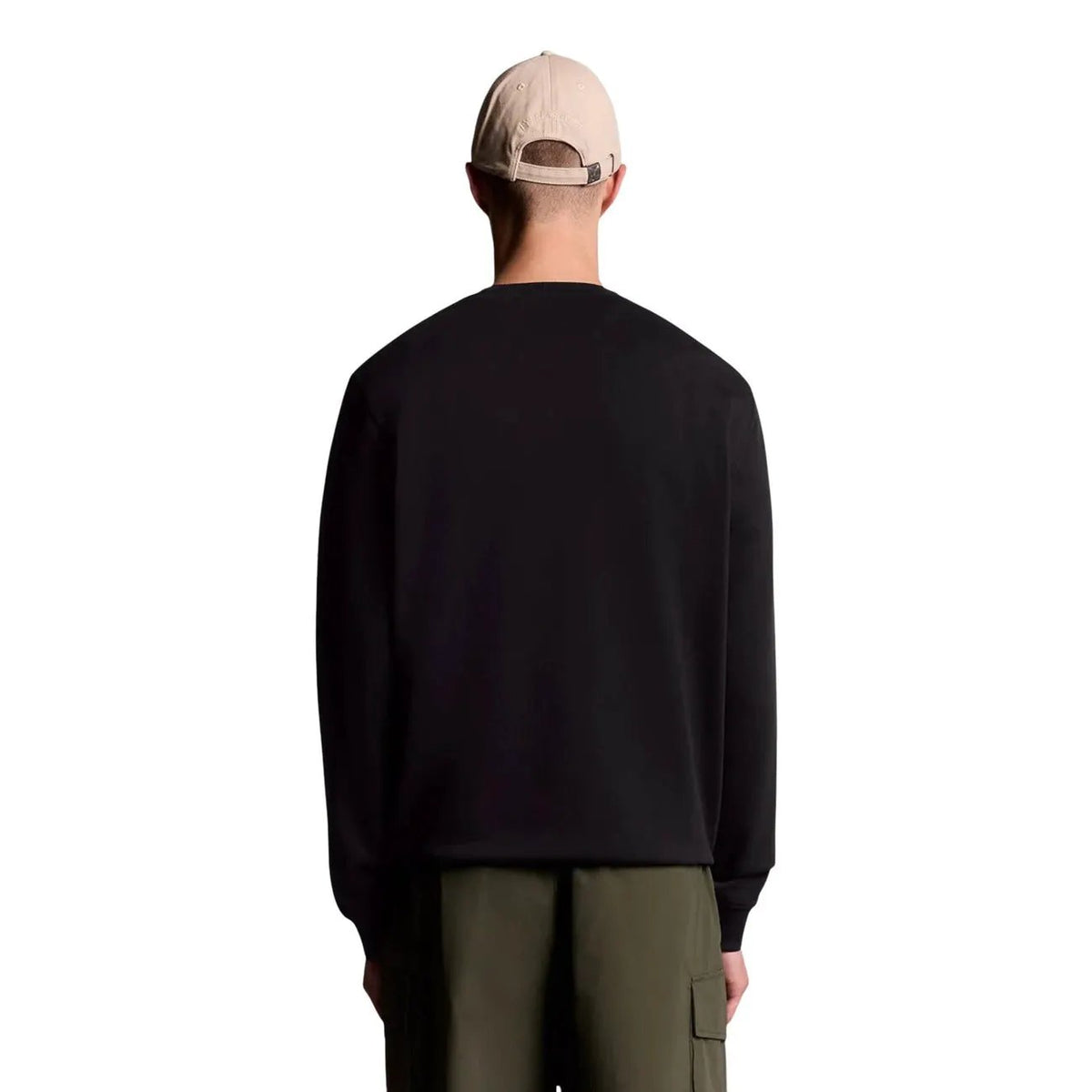 Lyle & Scott Men's Brown Brushed Back Cotton Sweatshirt