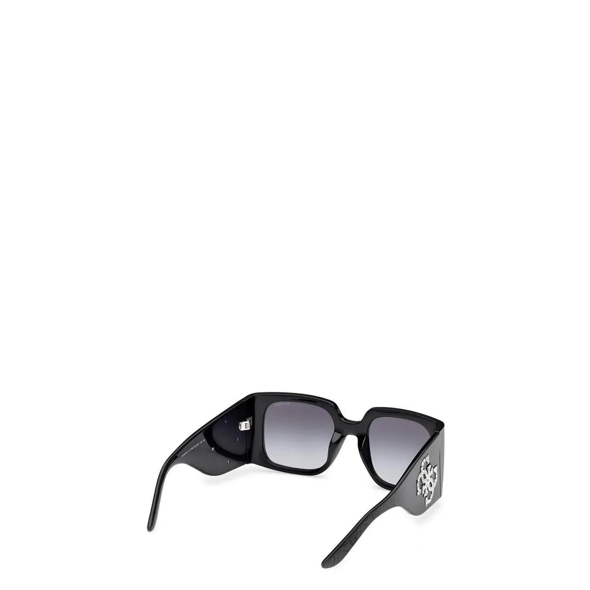 Guess Women's Black Acetate Sunglasses with UV Protection