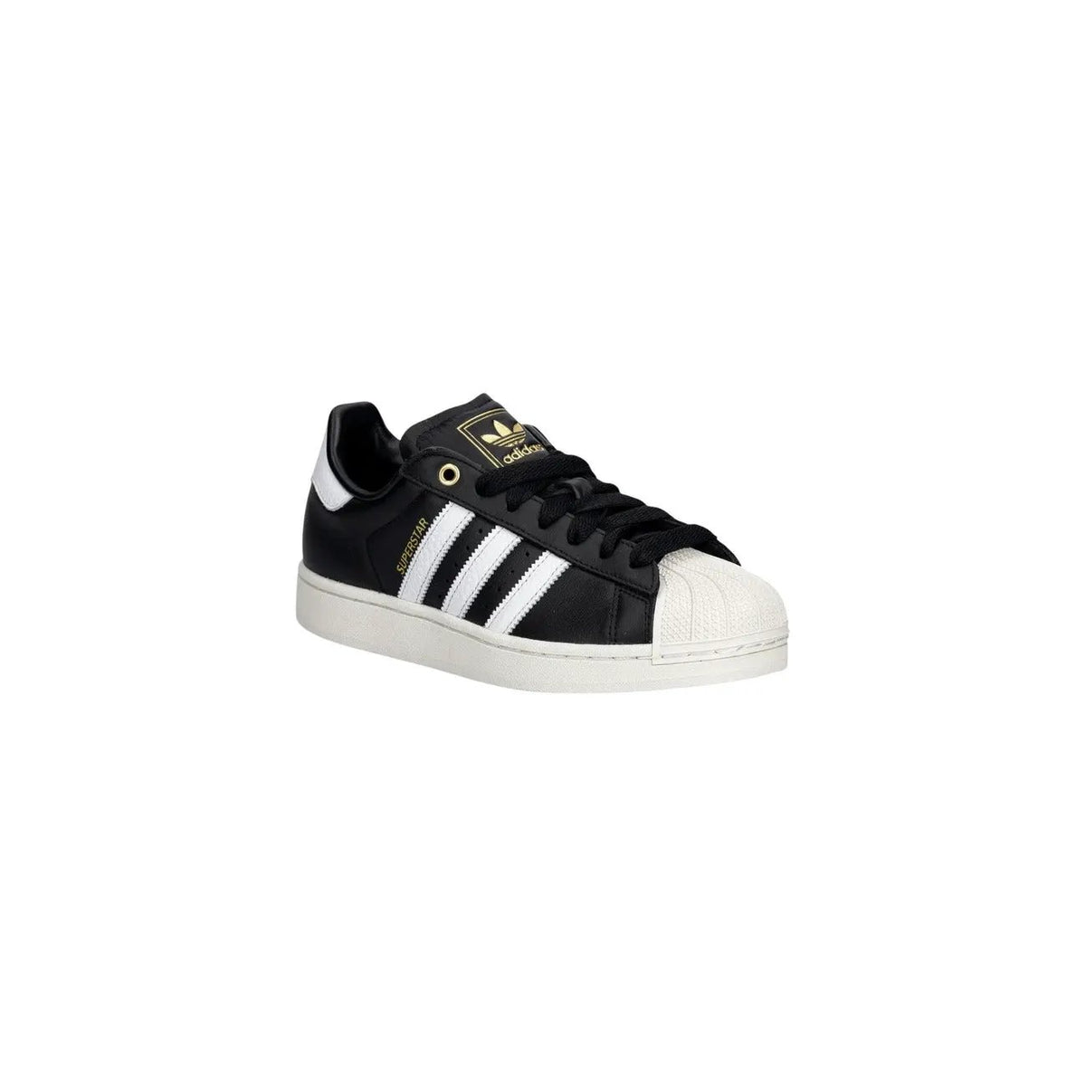 Adidas Originals Men's Black Leather Sneakers
