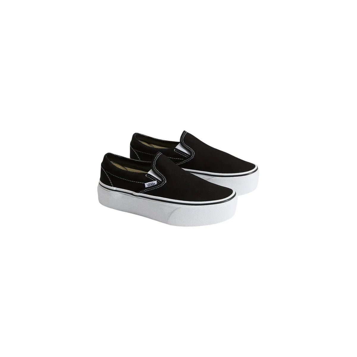 Vans Women's Classic Slip-On Stackform Black Sneakers