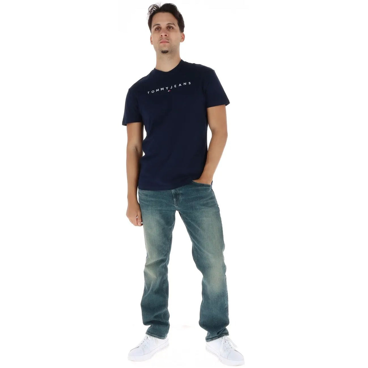 Tommy Hilfiger Jeans Men's Blue T-Shirt