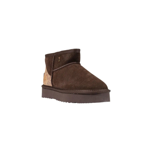 Alviero Martini Prima Classe Women's Brown Leather Boots
