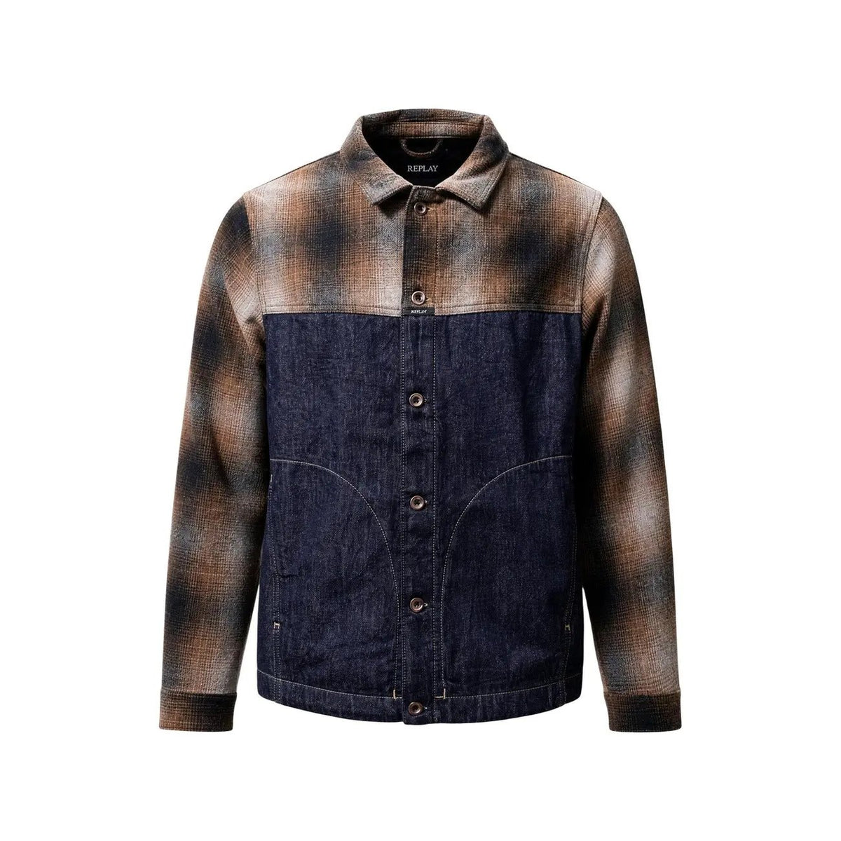 Replay Men's Blue Denim Jacket