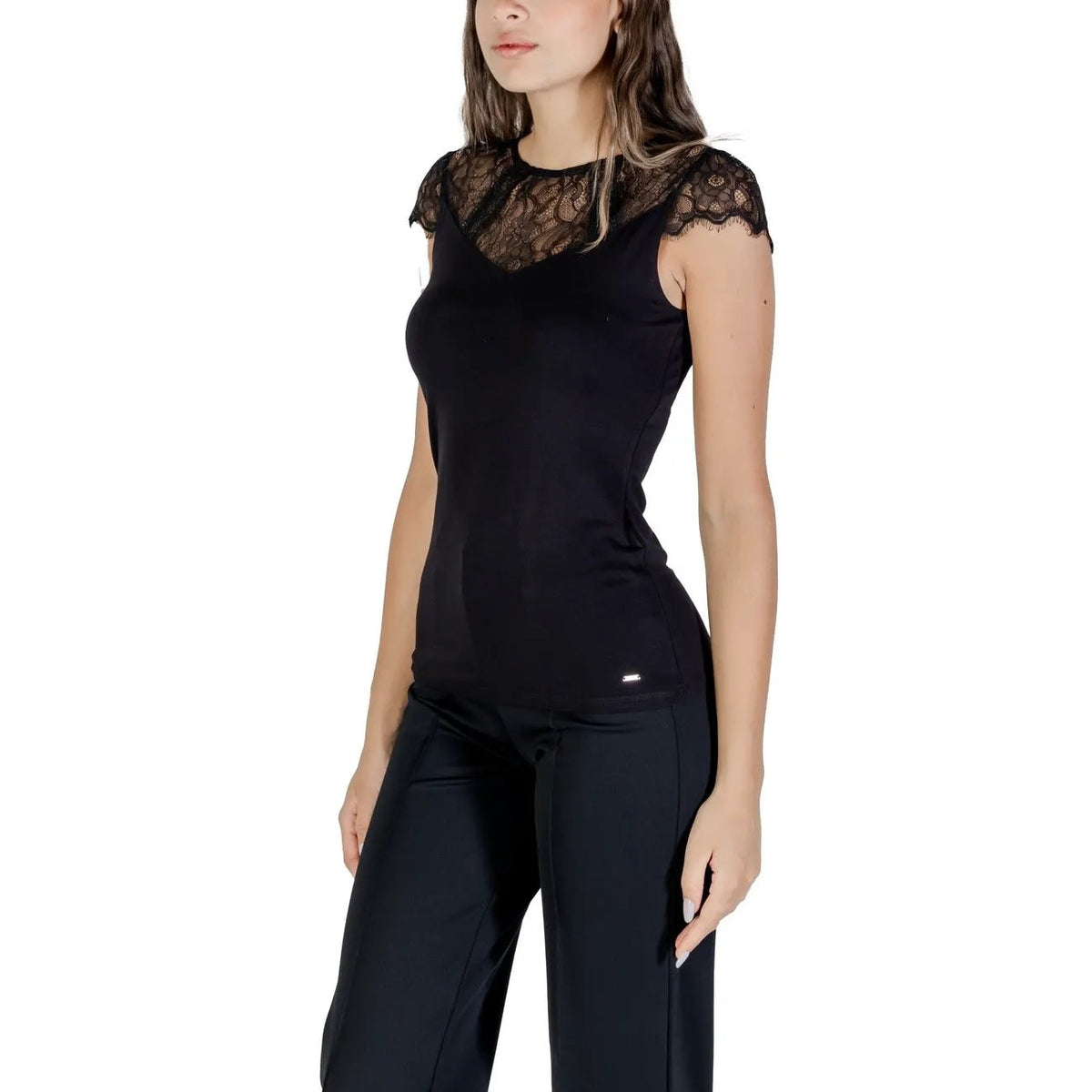 Morgan De Toi Women's Black Blouse