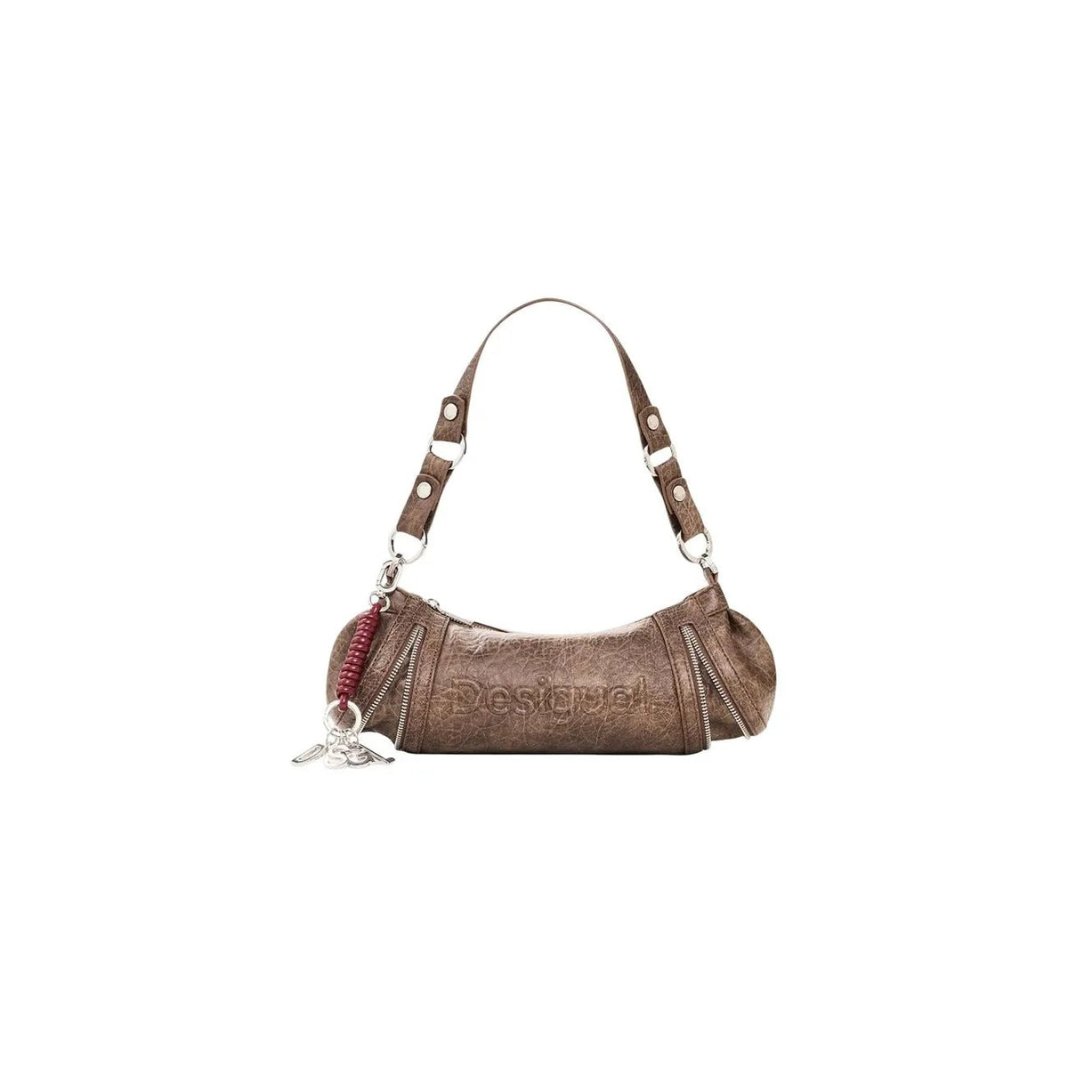 Desigual Women's Zarauz Brown Faux Leather Handbag