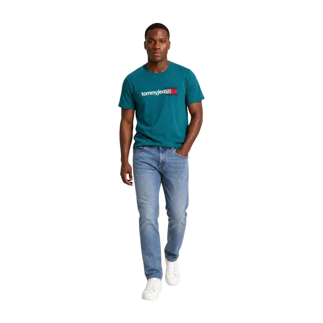 Tommy Hilfiger Jeans - Tommy Hilfiger Jeans Men T-Shirt by Tommy Hilfiger Jeans