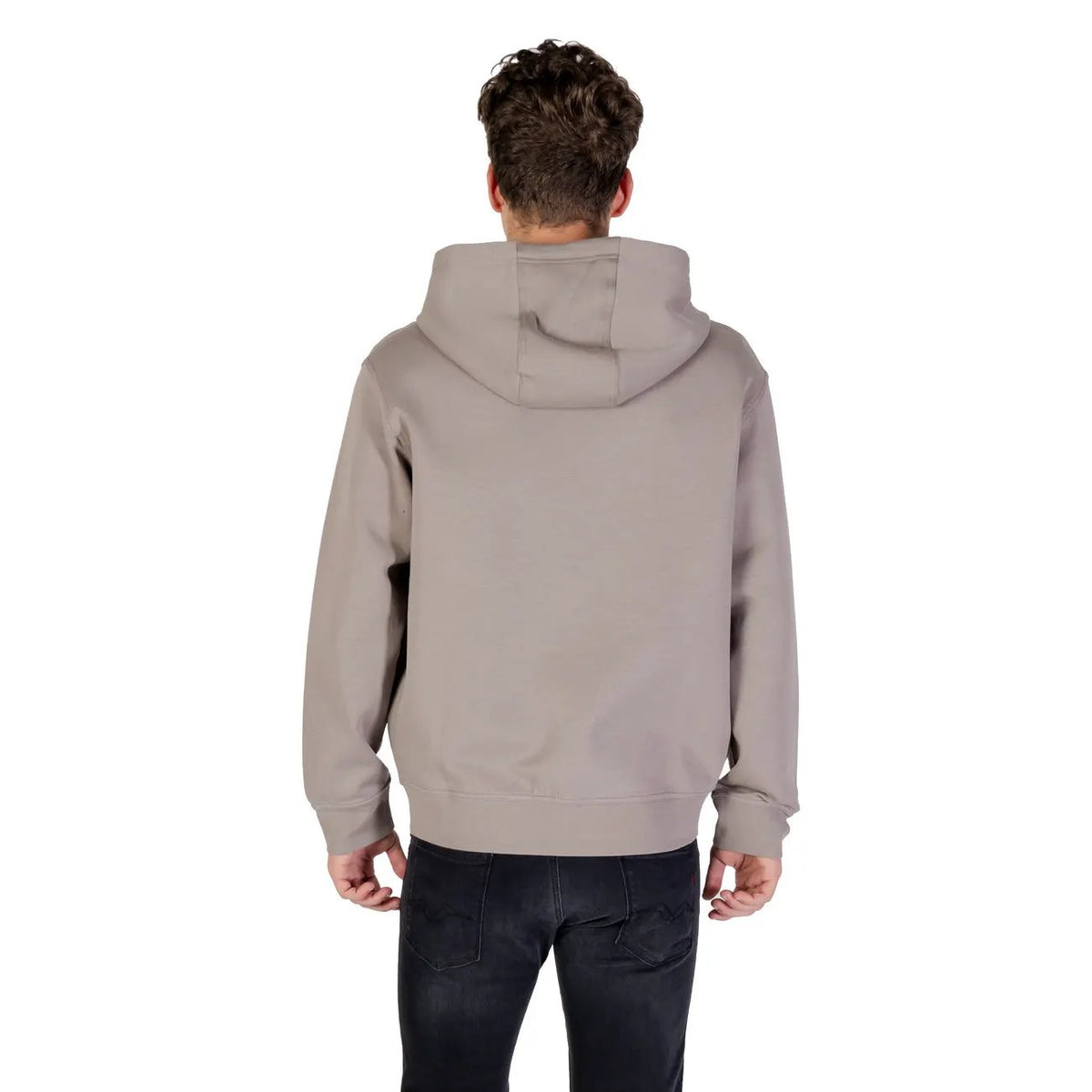Armani Exchange Men's Grey Hoodie