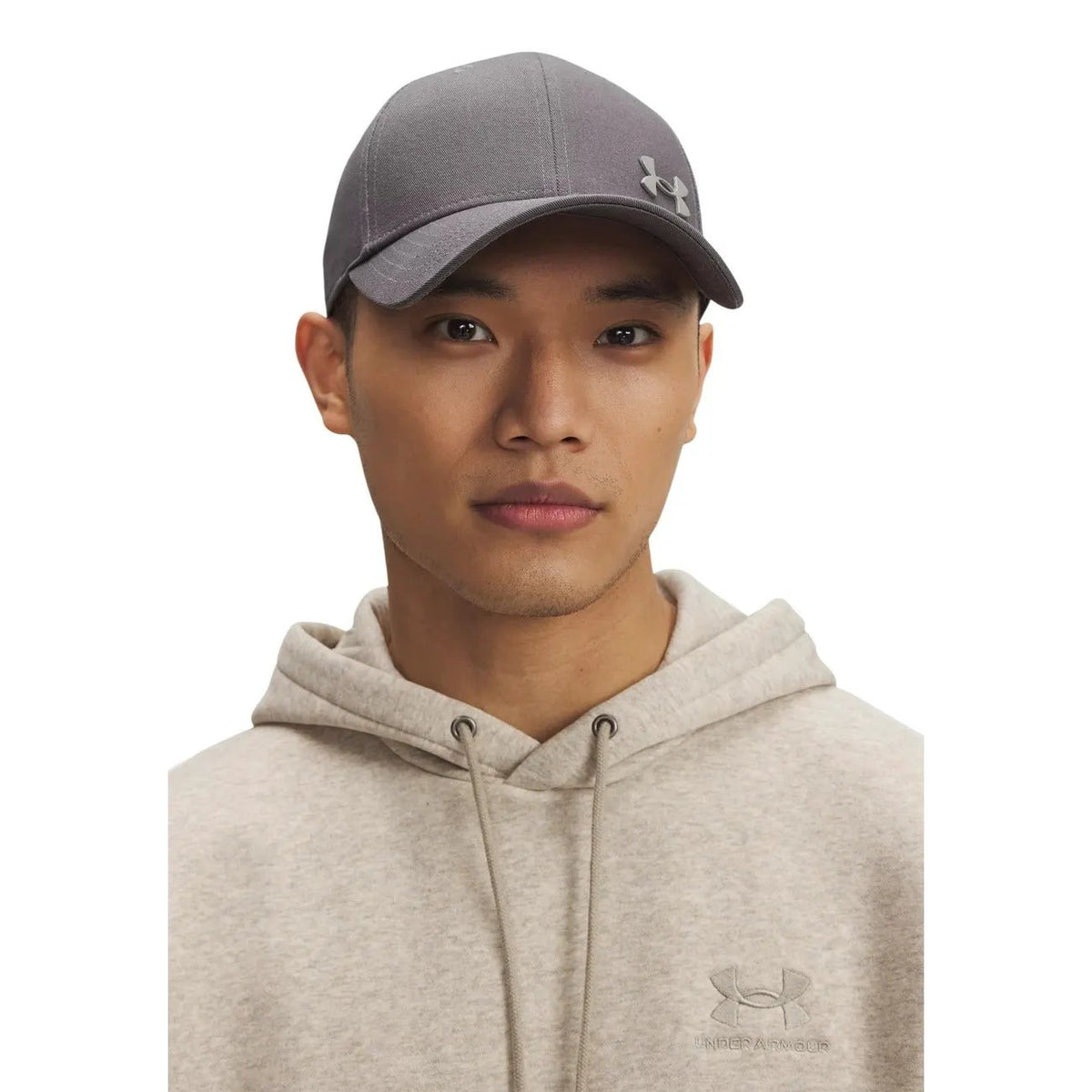 Under Armour Men's Essential Grey Cotton Cap