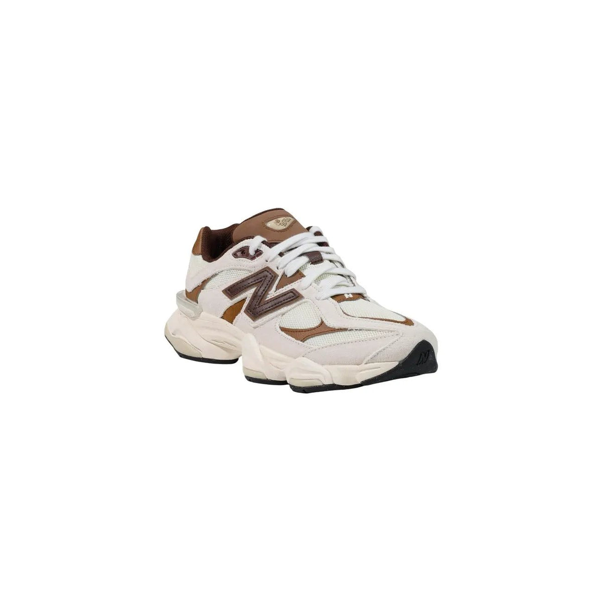 New Balance Men's 9060 Brown Leather Sneakers