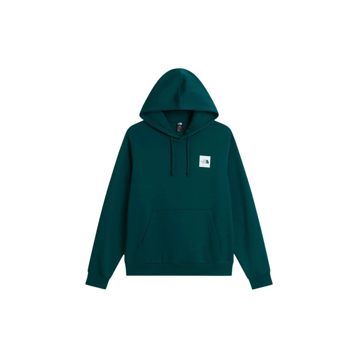 The North Face Men's Box Logo Green Hoodie