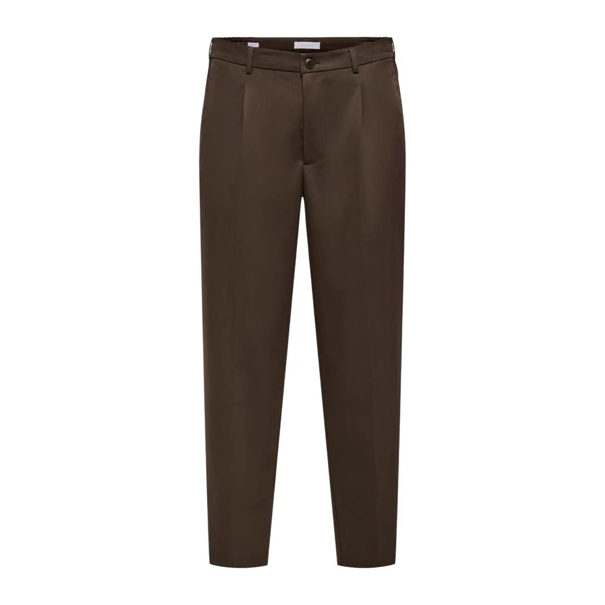 Only & Sons Men's Miro Brown Tailored Trousers