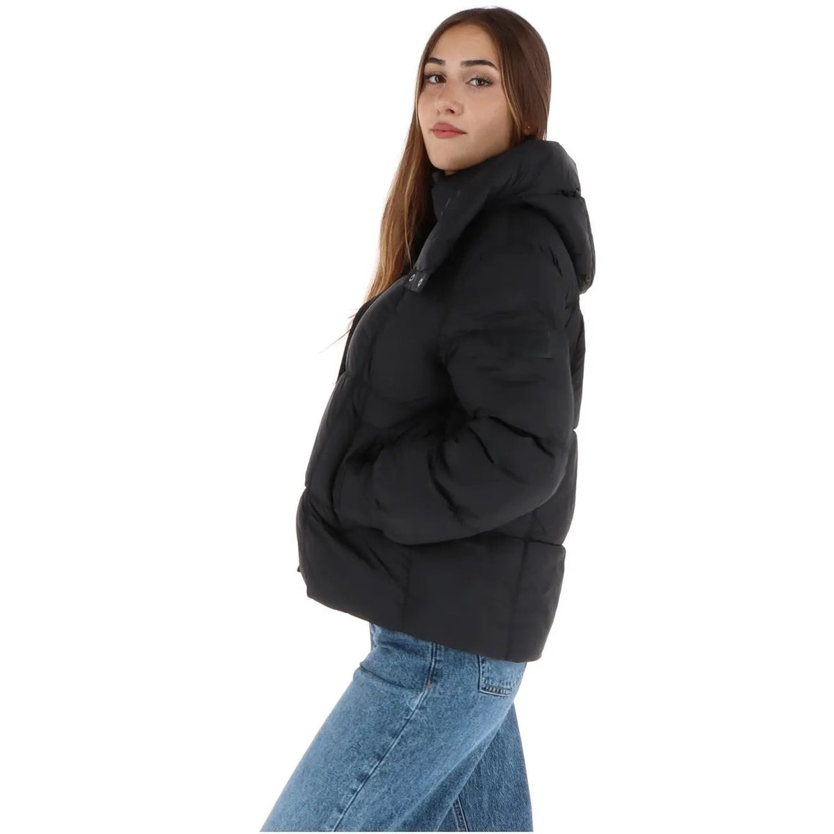 Pepe Jeans Women's Black Hooded Jacket PL4024541