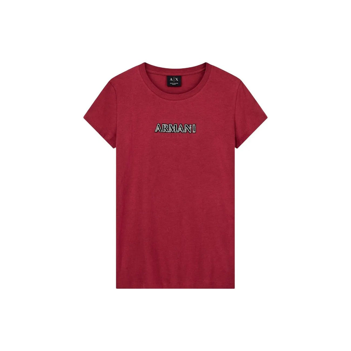 Armani Exchange Women's Red Cotton T-Shirt