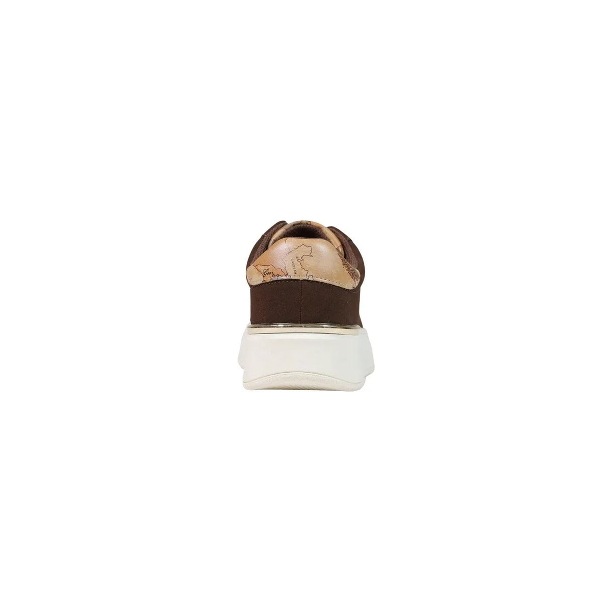 Alviero Martini Prima Classe Women's Brown Faux Leather Sneakers
