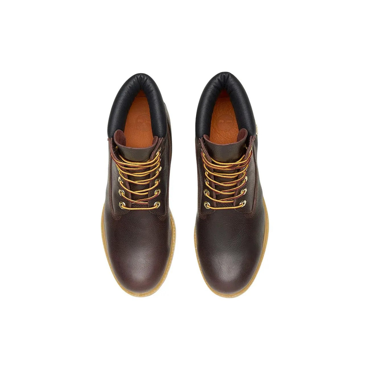 Timberland Men's Premium 6 Inch Brown Leather Waterproof Boots