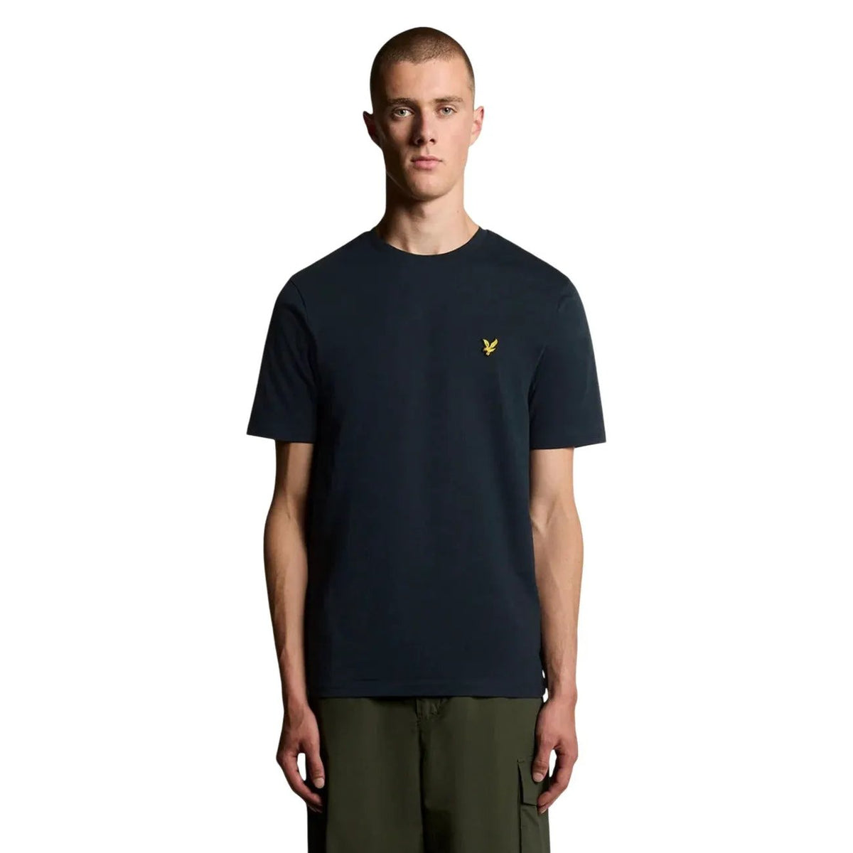 Lyle & Scott Men's Blue Cotton T-Shirt
