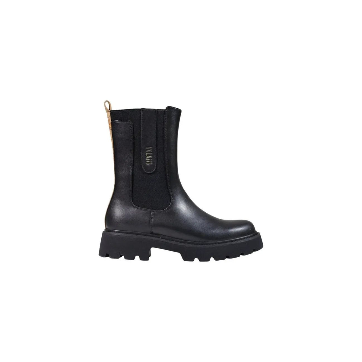 Alviero Martini Prima Classe Women's Black Faux Leather Boots