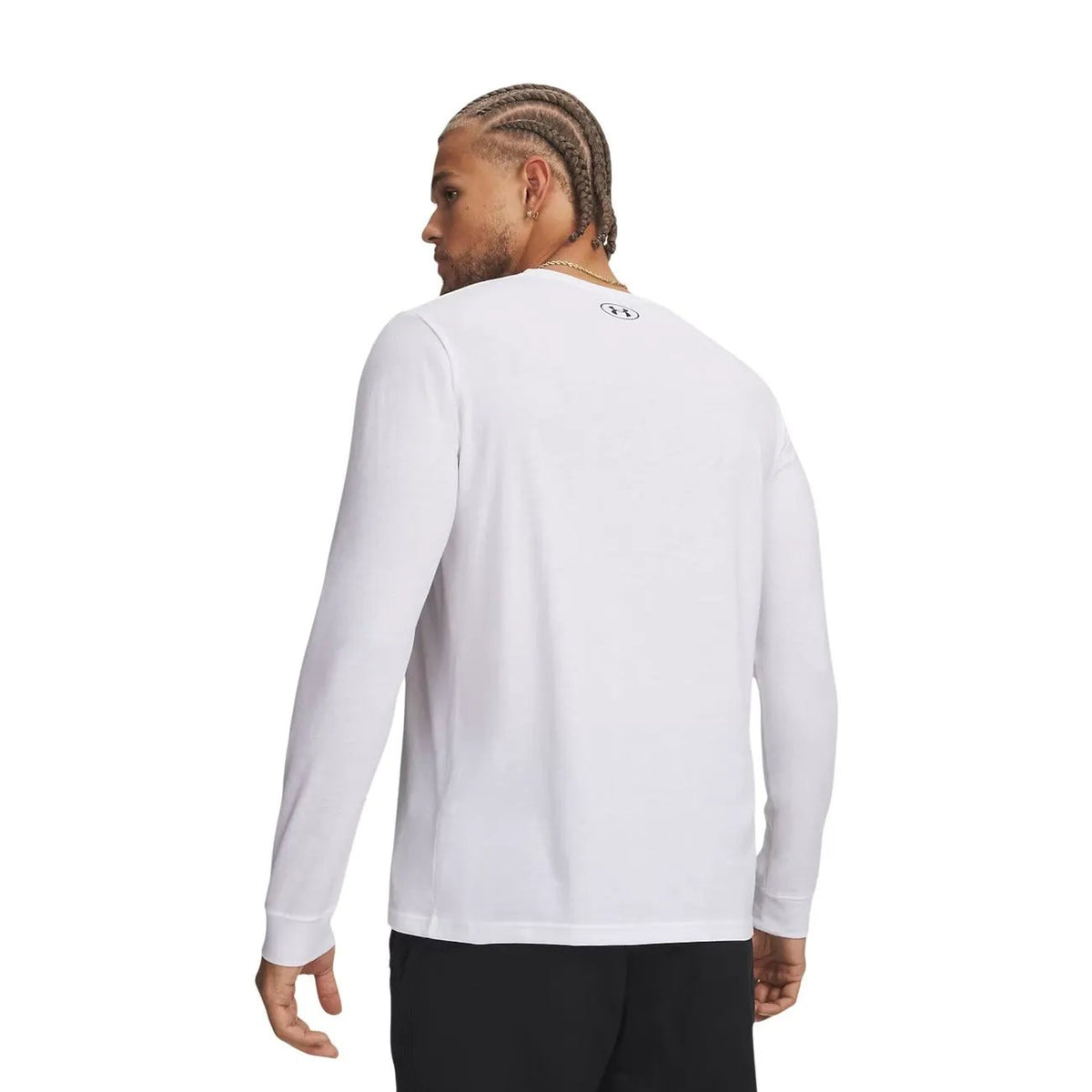 Under Armour Men's Sportstyle White Long Sleeve T-Shirt