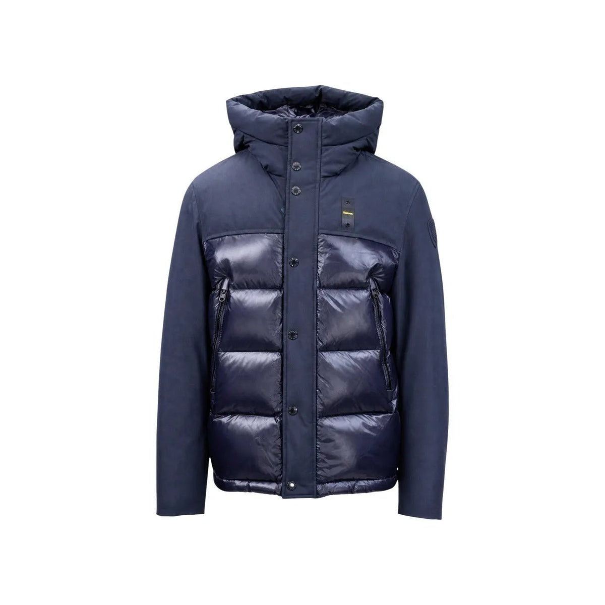 Blauer Men's Brook Blue Hooded Jacket