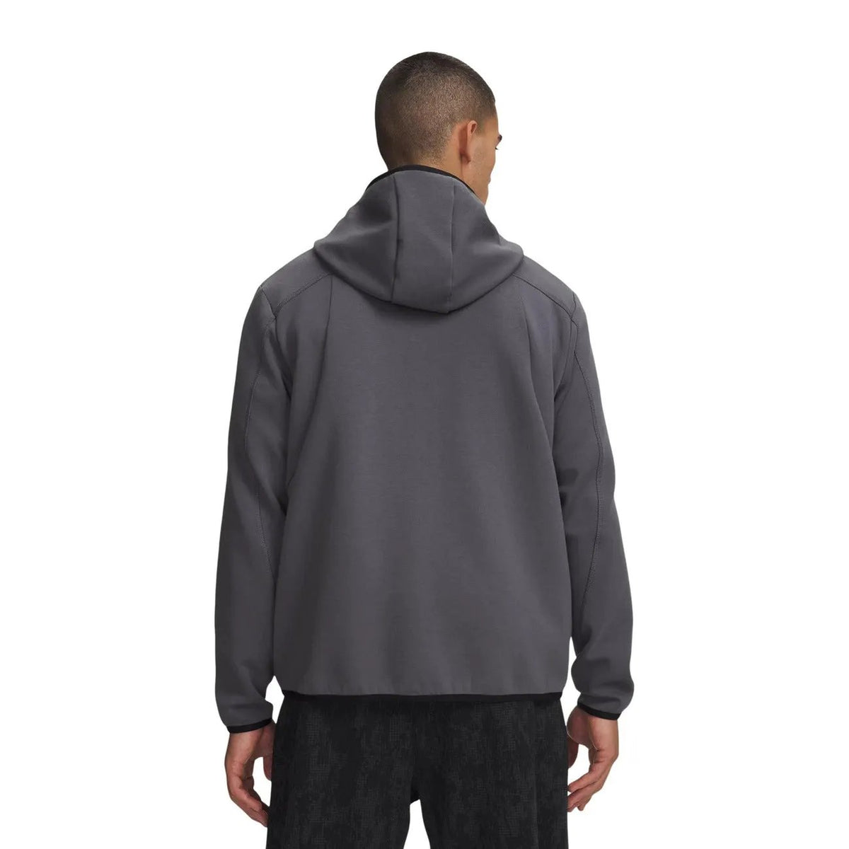 Under Armour Men's Unstoppable Grey Fleece Full Zip Hoodie