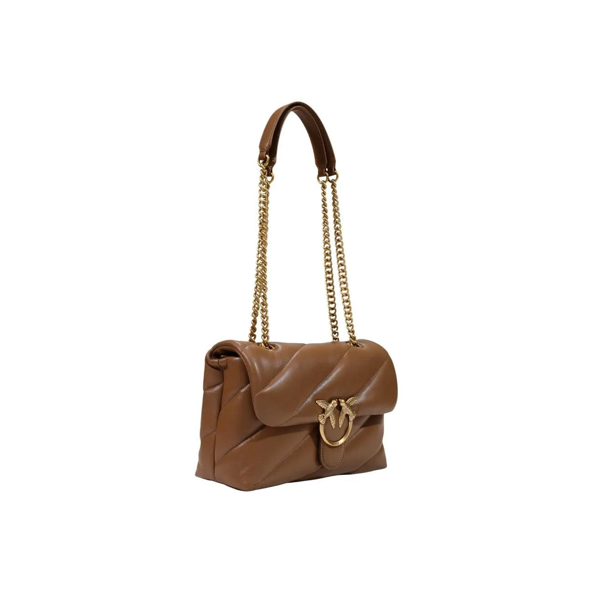 Pinko Women's Puff Leather Handbag