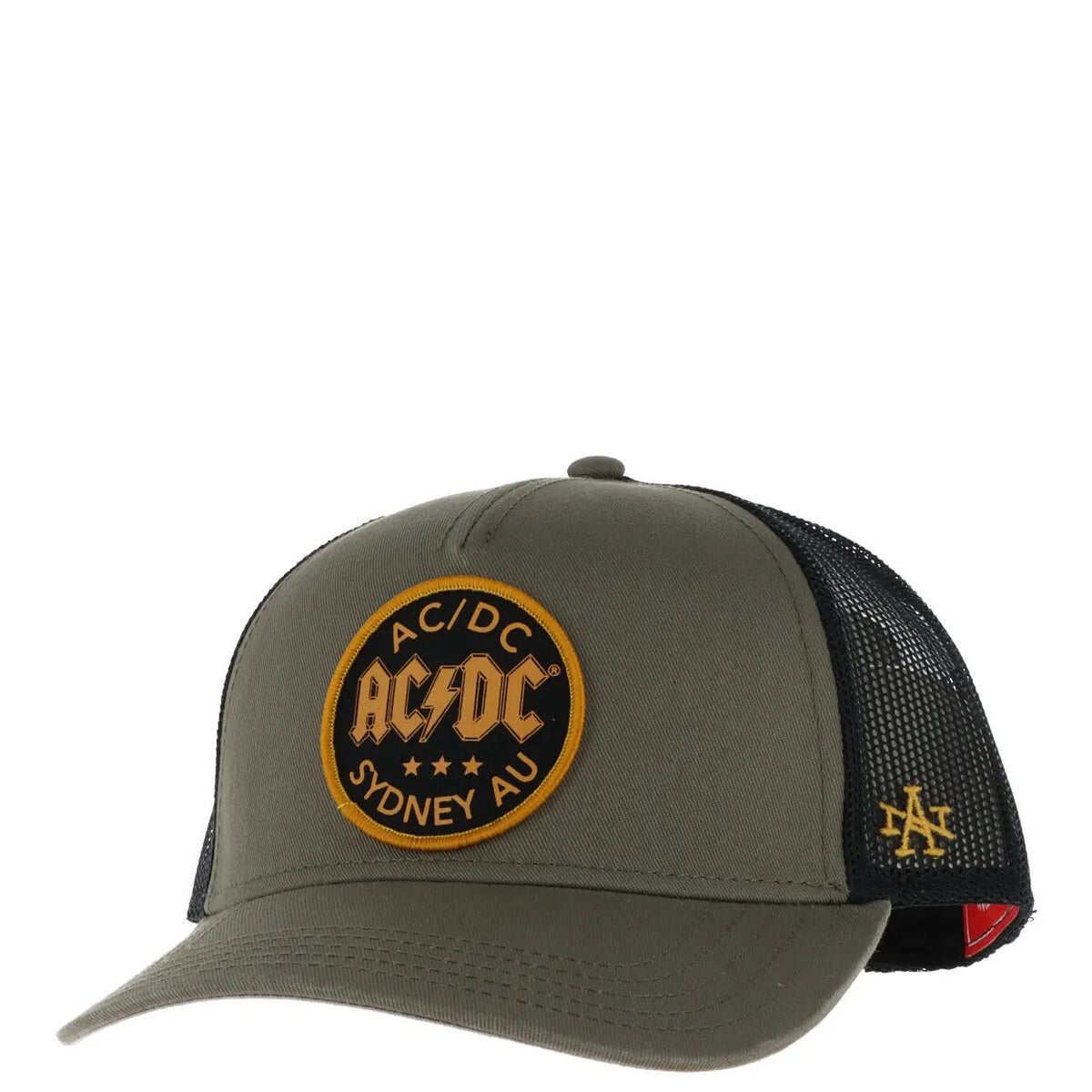 American Needle Men's Black Printed Cotton Cap SMU679A