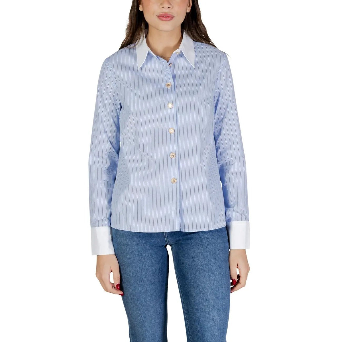 Morgan De Toi Women's Light Blue Shirt
