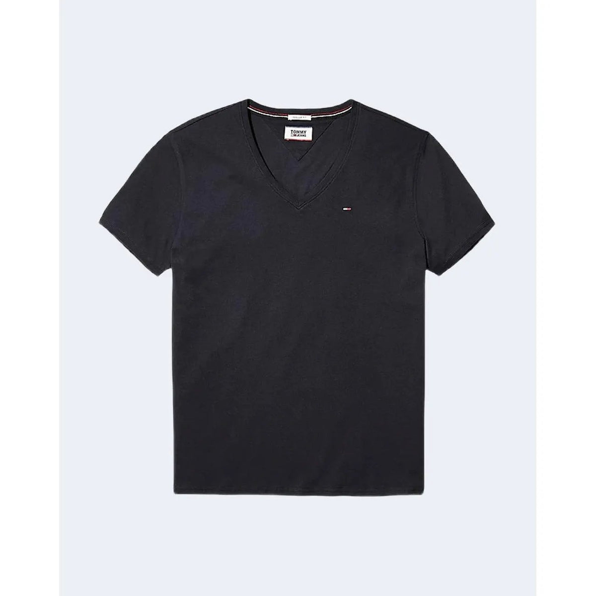 Tommy Hilfiger Jeans Men's Black Cotton T-Shirt