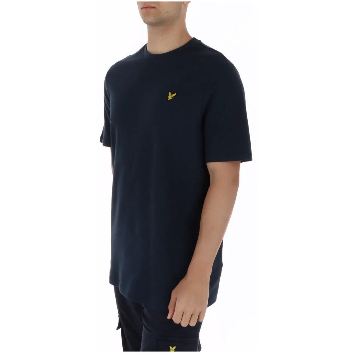 Lyle & Scott Men's Blue Cotton T-Shirt TS2406V